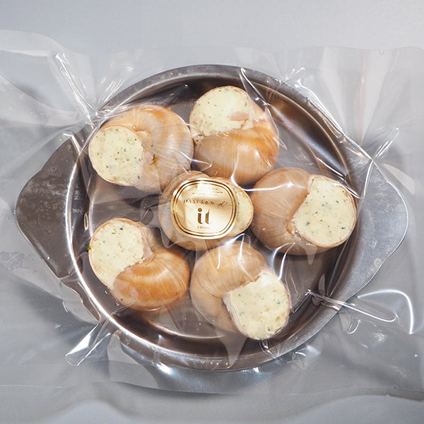 エスカルゴ焼皿エスカルゴのから付き　　8個セット pccate_escargots33.jpg
