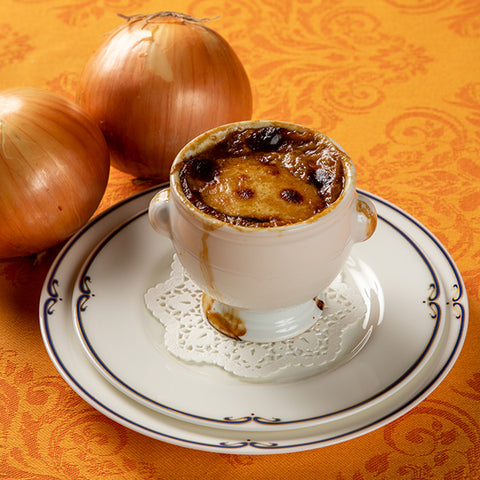 【季節限定のスペシャルスープ】Soup à l’Oignon au gratiné　オニオングラタンスープ 内容量 200 cc×2個入りセット